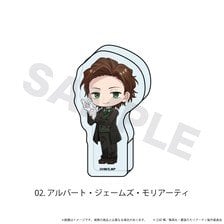 N&amp;E Mini Acrylic Block TV Anime `Moriarty the Patriot` 02/Albert James Moriarty (Kokobato ver.)