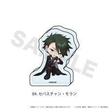 N&E Mini Acrylic Block TV Anime `Moriarty the Patriot` 04/Sebastian Moran (Kokobato ver.) Bild 1