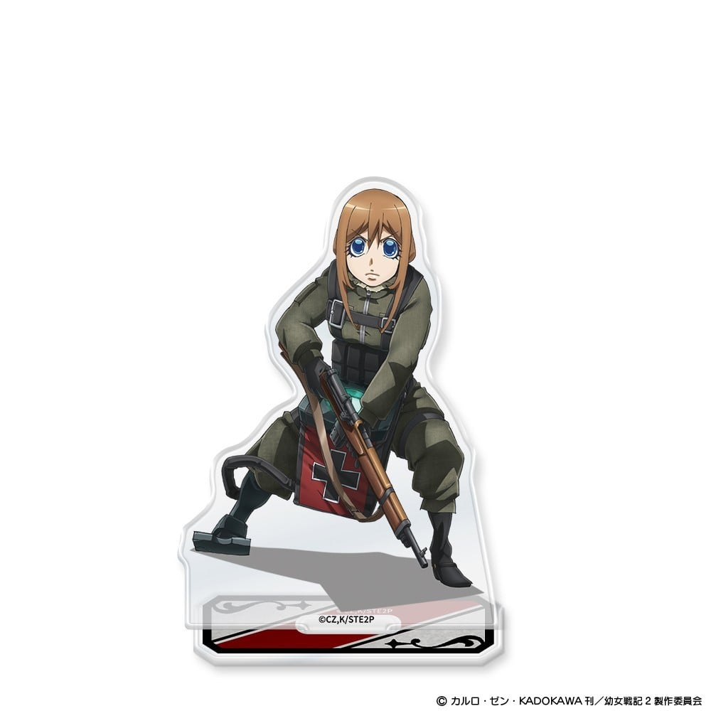 Creek & River The Saga of Tanya the Evil II Acrylic Chara Stand Visha รูปภาพ 2