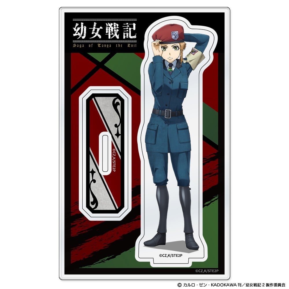 Creek & River The Saga of Tanya the Evil II Acrylic Chara Stand Mary รูปภาพ 3