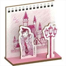 Zeroji-akuto Detective Conan Pencil Art Wooden Diorama Collection Ran Mori รูปภาพ 1