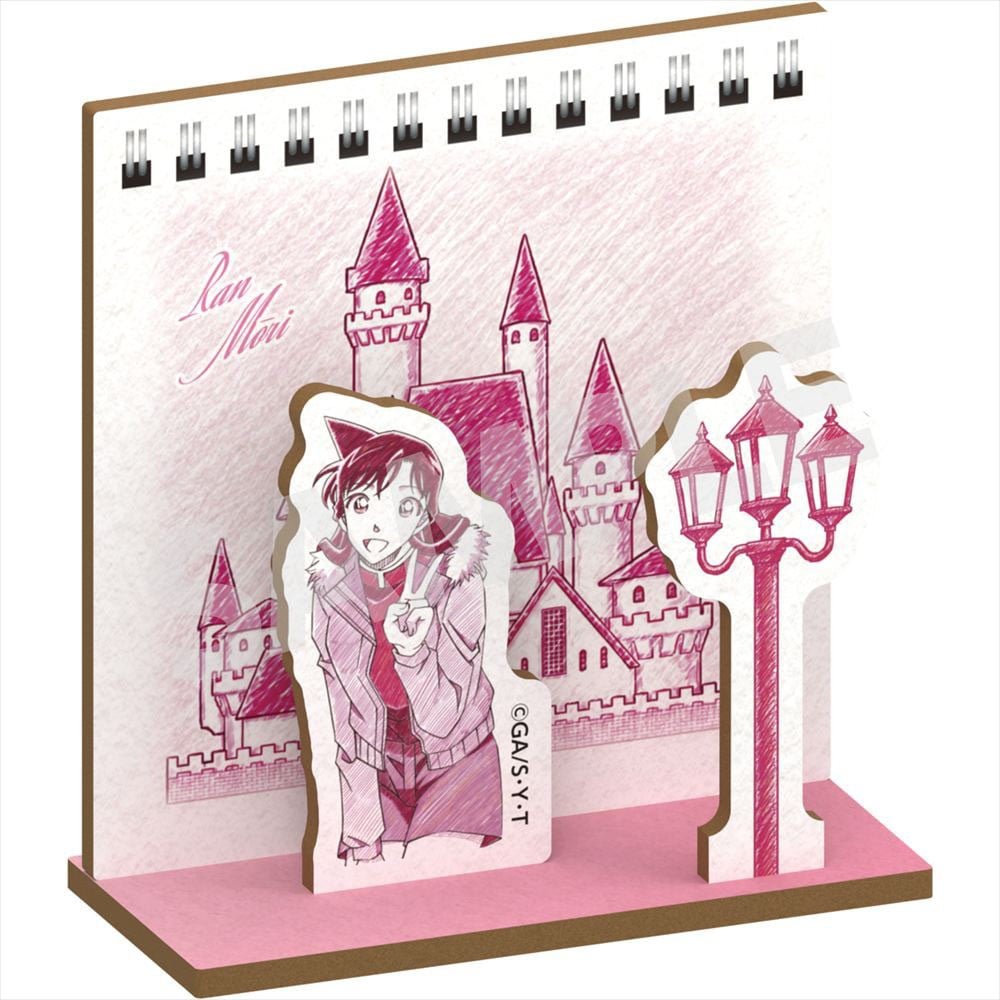 Zeroji-akuto Detective Conan Pencil Art Wooden Diorama Collection Ran Mori รูปภาพ 2