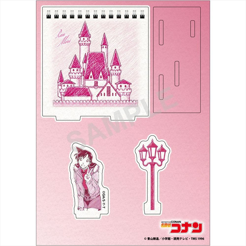 Zeroji-akuto Detective Conan Pencil Art Wooden Diorama Collection Ran Mori รูปภาพ 3