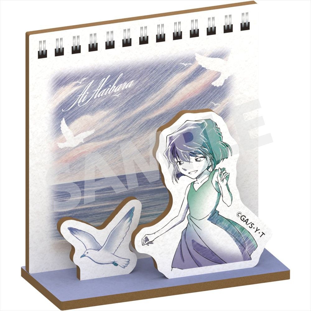 Zeroji-akuto Detective Conan Pencil Art Wooden Diorama Collection Ai Haibara รูปภาพ 2
