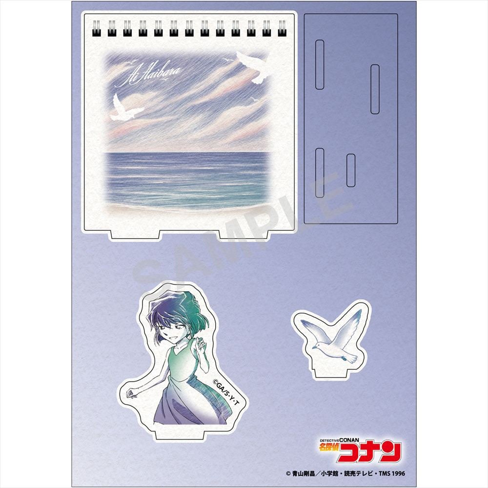 Zeroji-akuto Detective Conan Pencil Art Wooden Diorama Collection Ai Haibara รูปภาพ 3