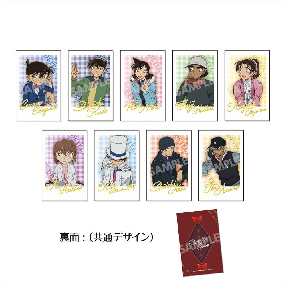 Zeroji-akuto Detective Conan Trading Instax Style Card Vol.2 (Set of 9) รูปภาพ 2