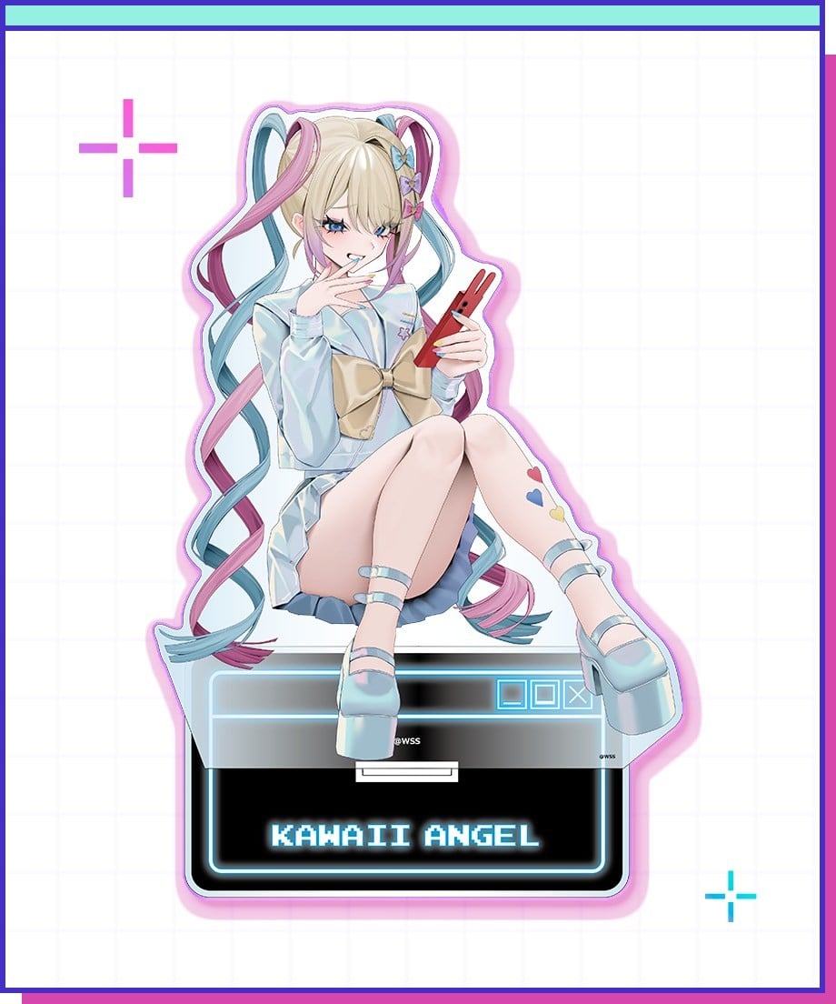 Why so Serious? NEEDY STREAMER OVERLOAD Extra Large KAngel Acrylic Stand (The Night Is Still Young ver.) Bild 2