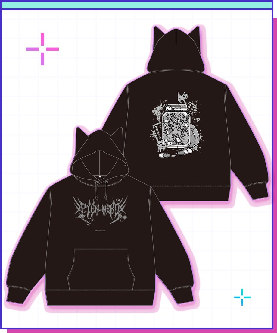 Why so Serious? NEEDY STREAMER OVERLOAD Pien Cat Hoodie (Nocturnal ver.) Bild 2