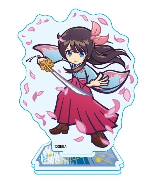 Midoccoly BEYOND(Midobiyo!) Puyo Puyo Acrylic Stand Sakura Amamiya Sakura Wars Collaboration Illustration by Puyo Puyo!! Quest รูปภาพ 3