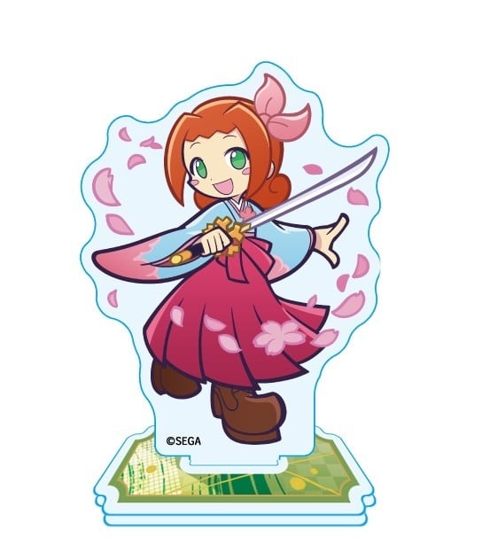 Midoccoly BEYOND(Midobiyo!) Puyo Puyo Acrylic Stand Ally ver. Sakura Amamiya Sakura Wars Collaboration Illustration by Puyo Puyo!! Quest รูปภาพ 3