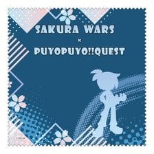 Midoccoly BEYOND(Midobiyo!) Puyo Puyo Cleaning Cloth Sig ver. Seijuro Kamiyama Sakura Wars Collaboration Illustration by Puyo Puyo!! Quest