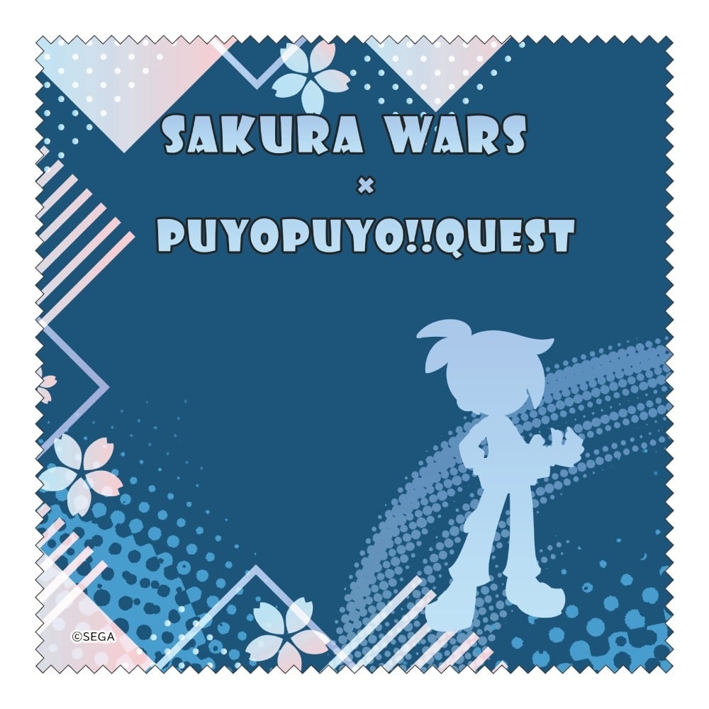 Midoccoly BEYOND(Midobiyo!) Puyo Puyo Cleaning Cloth Sig ver. Seijuro Kamiyama Sakura Wars Collaboration Illustration by Puyo Puyo!! Quest Bild 2