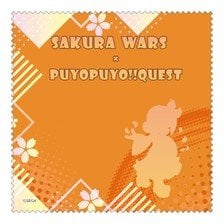 Midoccoly BEYOND(Midobiyo!) Puyo Puyo Cleaning Cloth Ally ver. Sakura Amamiya Sakura Wars Collaboration Illustration by Puyo Puyo!! Quest รูปภาพ 1