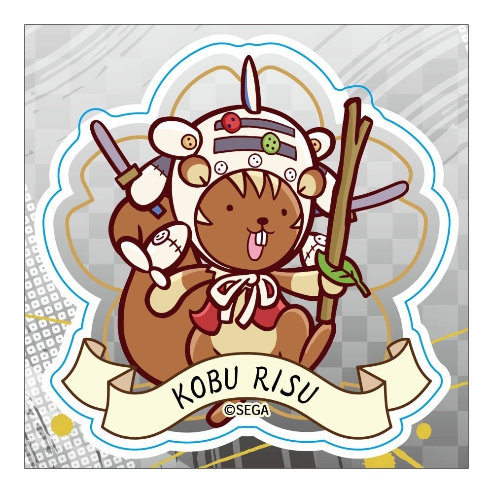 Midoccoly BEYOND(Midobiyo!) Puyo Puyo Weatherproof Sticker Kobu Risu Sakura Wars Collaboration Illustration by Puyo Puyo!! Quest Bild 2