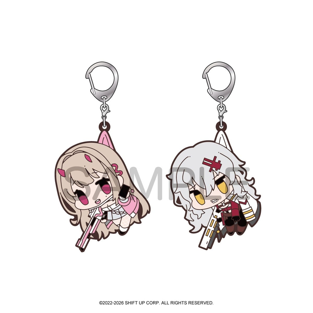 Algernon Product Goddess of Victory: Nikke Tsumamare Rubber Key Ring Vol.2 (Set of 8) 图片 4