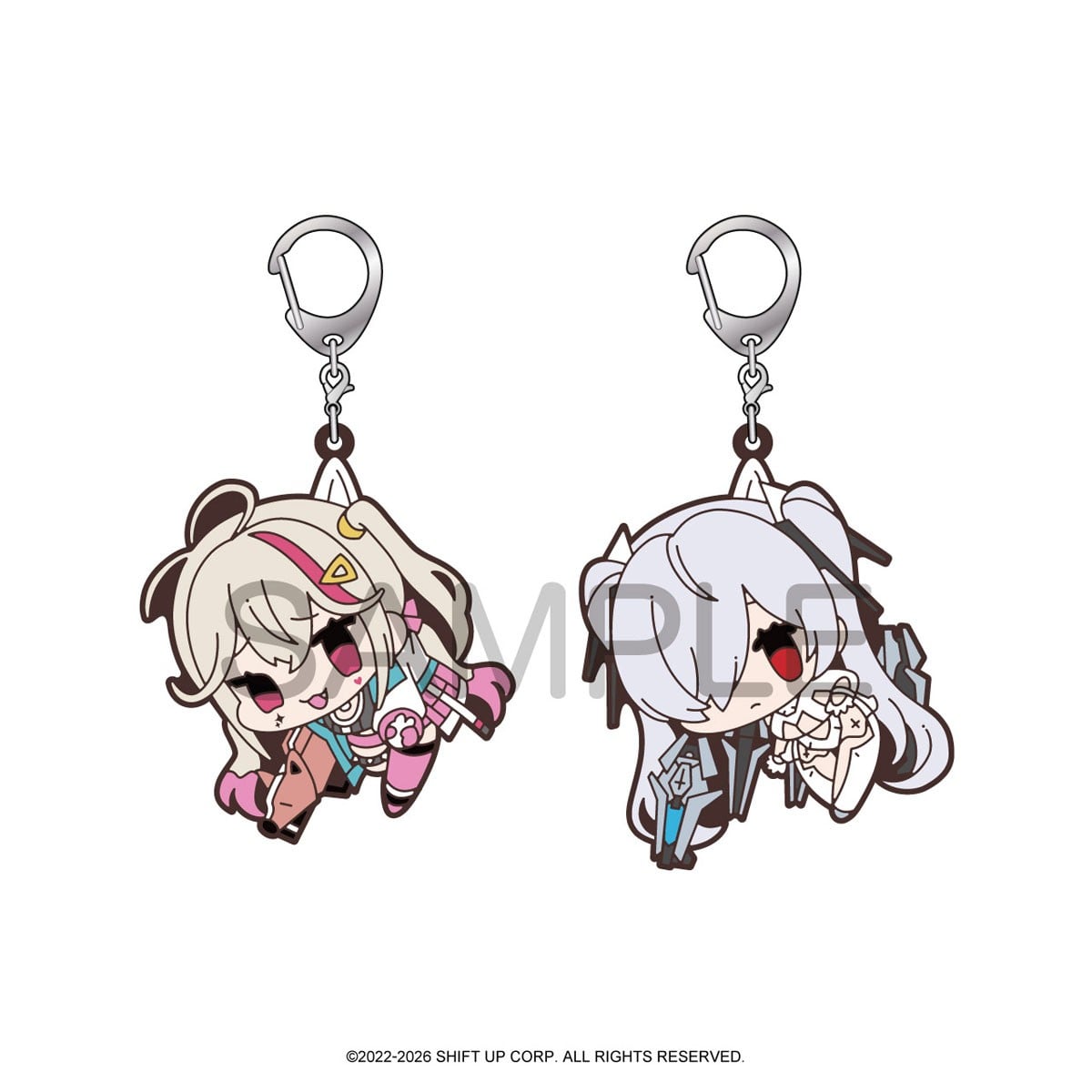 Algernon Product Goddess of Victory: Nikke Tsumamare Rubber Key Ring Vol.2 (Set of 8) 图片 5