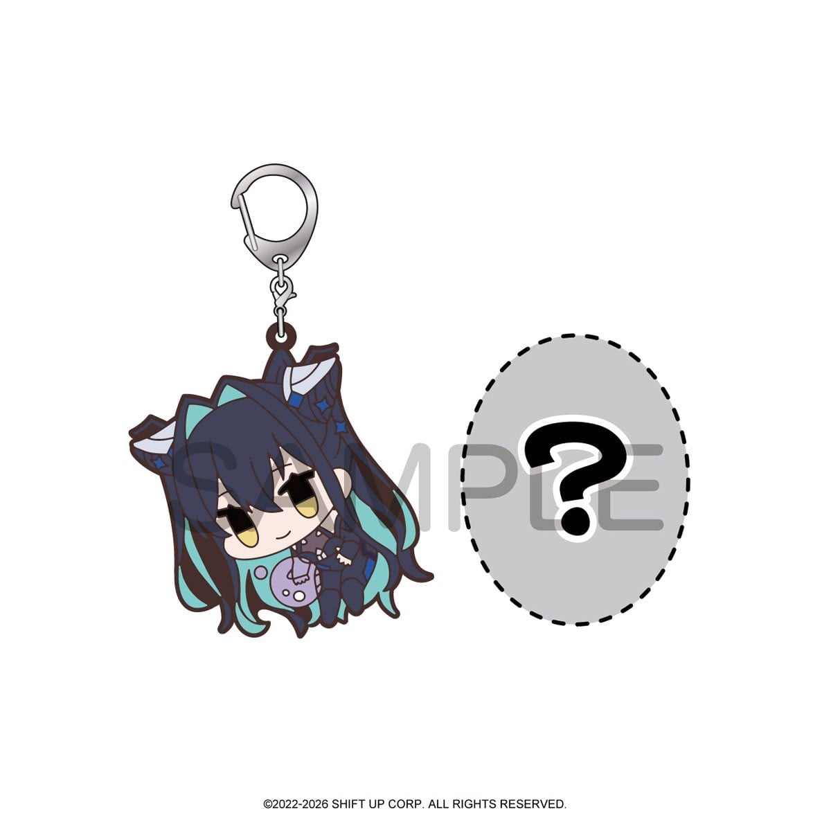 Algernon Product Goddess of Victory: Nikke Tsumamare Rubber Key Ring Vol.2 (Set of 8) 图片 6