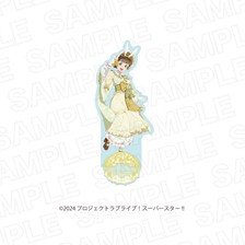 Leface Love Live! Superstar!! x Karaoke no Tetsujin -Hop, Step, Moon!- Newly Drawn Acrylic Stand Moon Viewing ver. Kinako Sakurakoji Bild 1