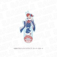 Leface Love Live! Superstar!! x Karaoke no Tetsujin -Hop, Step, Moon!- Newly Drawn Acrylic Stand Moon Viewing ver. Mei Yoneme 图片 1