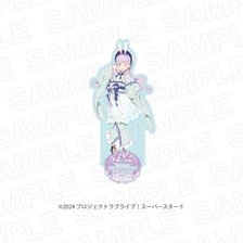 Leface Love Live! Superstar!! x Karaoke no Tetsujin -Hop, Step, Moon!- Newly Drawn Acrylic Stand Moon Viewing ver. Margarete Wien Bild 1