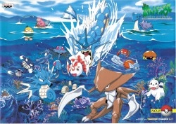 Banpre Character poster Pokemon (No.4) B2 Poster