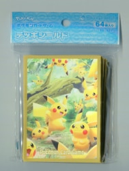 Pokemon Deck Shield 64 sheets Pikachu Forest ver.2 圖片 1