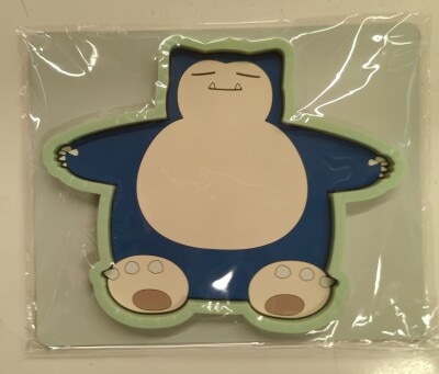 Pokemon Rubber Tray/Pokemon Center Original Pokemon Sleep Snorlax 图片 1