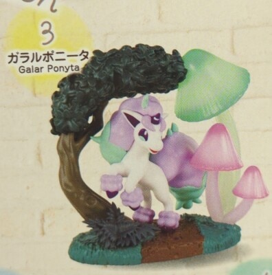 Re-Ment Pokemon Circular Diorama Collection Galarian Ponyta 3