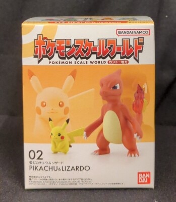 Bandai Namco Pokemon Scale World Kanto Region Pokemon Pikachu and Charizard 2