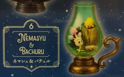 Re-Ment LANTERN DIORAMA Pokemon Nemashu & Joltik 6 รูปภาพ 1