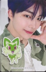 ZEROBASEONE Limited Edition Anime Edition GUN WOOK PREZENT Pokemon 圖片 1