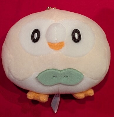 Pokemon Mochi Mochi Round Mascot - Pocket Monsters - Rowlet - 100mm