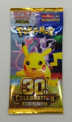 Pokemon M6a 30th CELEBTARION 1 pack