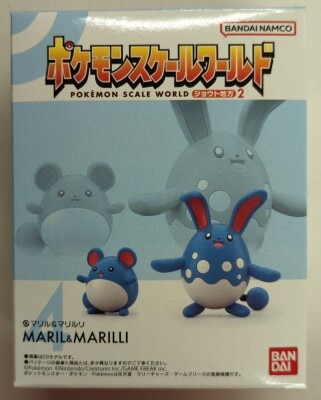 Bandai Namco Pokemon Scale World Johto Region 2 Pokemon Marill and Marill 4 รูปภาพ 1