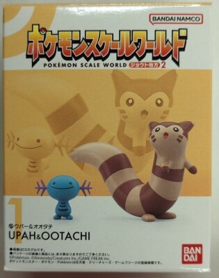 Bandai Namco Pokemon Scale World Johto Region 2 Pokemon Wooper & Oshawott 1 รูปภาพ 1