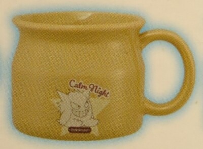 Bandai Spirits Ichiban Kuji Pokemon anytime Calm Night E-Prize Gengar/Milk Bottle Shaped Hottohitiki Mug Cup Bild 1