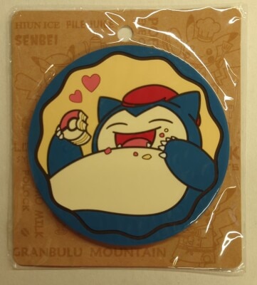 Pokemon Rubber Coaster / Pokemon Cafe Snorlax Bild 1