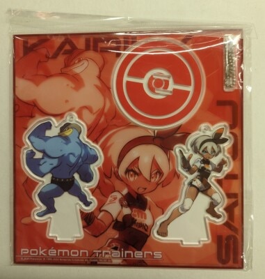 Pokemon Acrylic Stand Keychain/Pokemon Trainers Pocket Monsters Saito and Machamp
