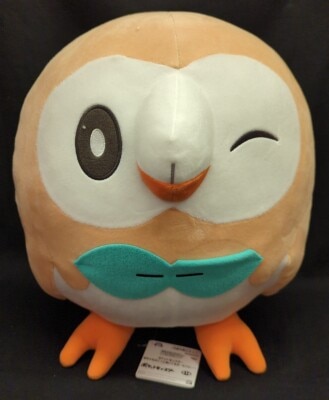 Bandai Spirits Super Mofugut Plush Toy Pokemon Rowlet 圖片 1