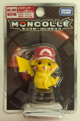 Takara Tomy Monster Collection Pokemon XY and Z Pikachu Satoshi's Hat Ver. MC069