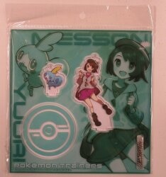 ポケモン アクリルスタンドキーホルダー/Pokemon trainers ポケットモンスター ユウリ&メッソン image 1