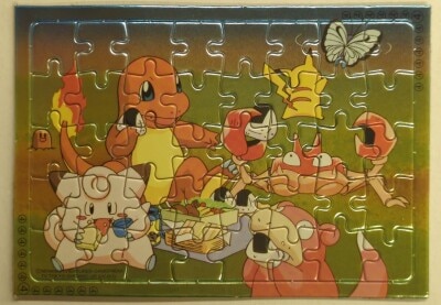 Tomy/ Furuta Confectionery Pokemon Jigsaw Pokemon No.04 image 1