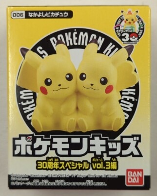 반다이 포켓몬 키즈 30주년 스페셜 Vol.3: 포켓몬 친근한 피카츠 이미지 1