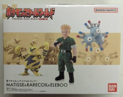 Pokemon Pokemon Scale World/Kanto Region Pocket Monsters Mathis and Scyther and Electabuzz รูปภาพ 1