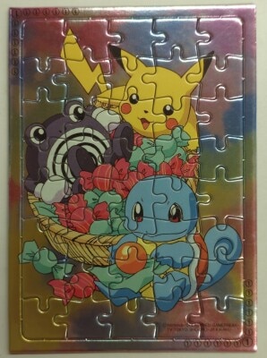 Furuta Confectionery Pokemon Jigsaw Pokemon No.01 Bild 1