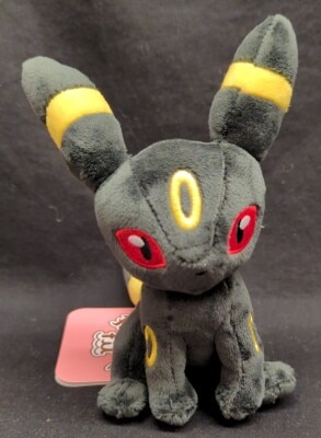 Pokemon - Plush Stuffed Toy/Pokemon fit/Pink Tag Pocket Monsters Umbreon รูปภาพ 1