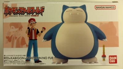 Bandai Namco Pokemon Scale World Kanto Region Pokemon Red and Snorlax and Pokemon Flute รูปภาพ 1