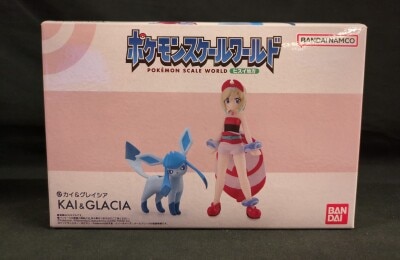 Bandai Pokemon Scale World Jade Region Pokemon Kai & Glaceon imagen 1