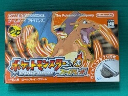 Nintendo GBA Pokemon FireRed (Wireless Adapter Bundle)