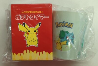 McDonald's Pokemon Summer chance Bag 2026: Pokemon x McDonald's Pikachu& Bulbasaur รูปภาพ 1